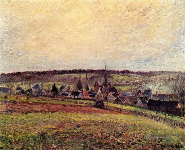 Camille Pissarro Werke - das Dorf eragny 1885 Camille Pissarro
